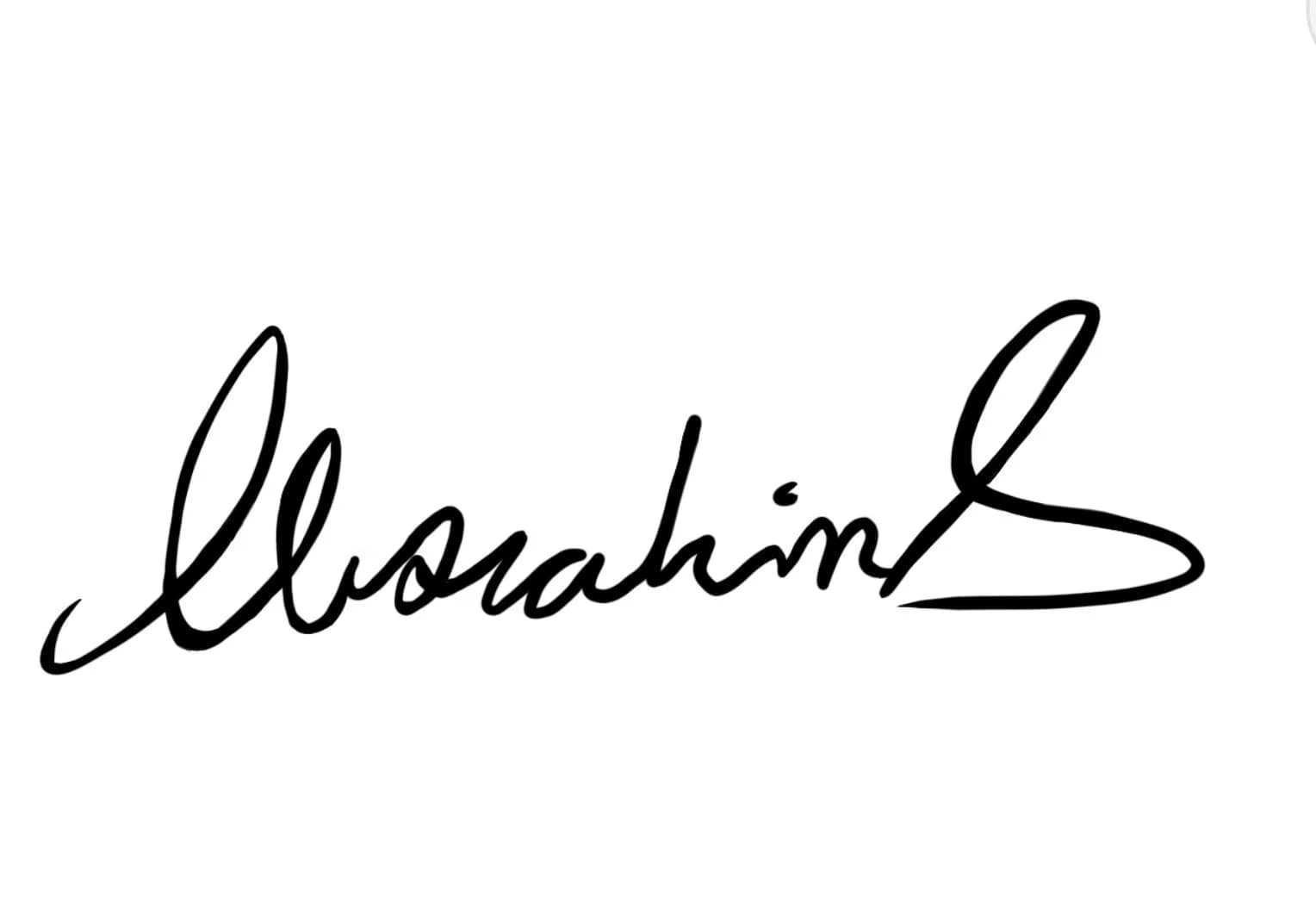 Founder's signature